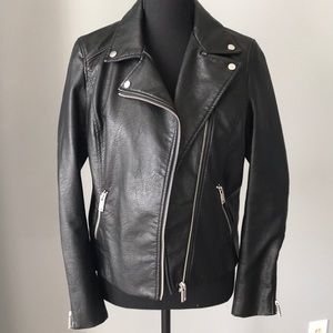 Vegan leather jacket